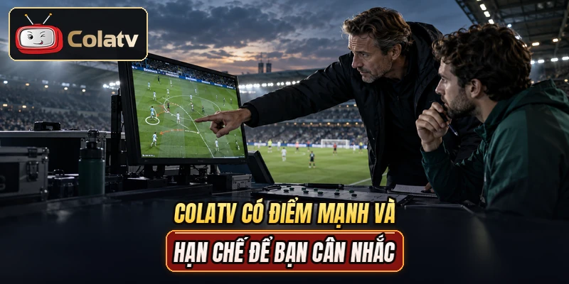 COLATV có điểm mạnh và hạn chế để bạn cân nhắc